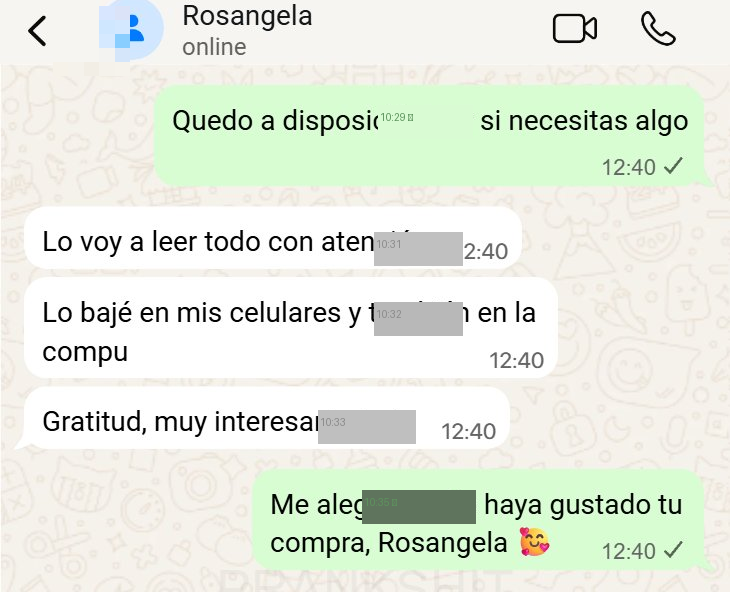 Testimonio Rosangela